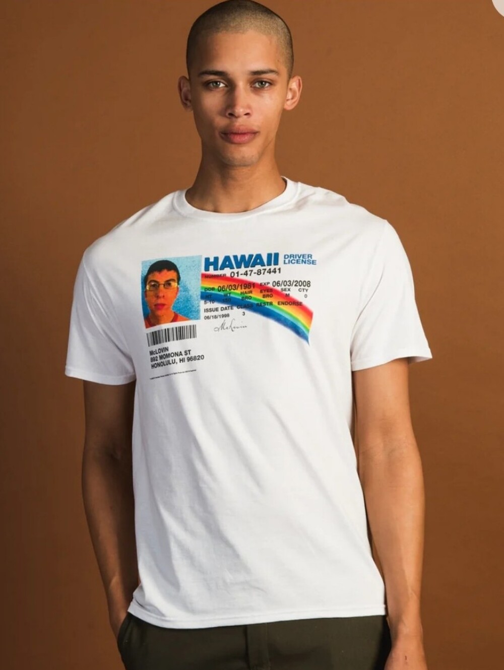 NWT LICENSED MCLOVIN T-SHIRT SIZE S